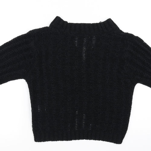 TU Womens Black   Cardigan Jumper Size 10