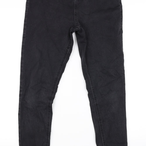 Marks and Spencer Womens Grey  Denim Skinny Jeans Size 12 L28 in