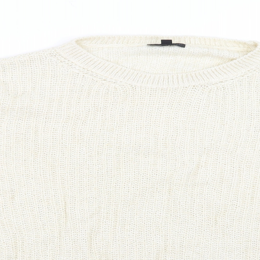Topshop Womens Yellow   Pullover Jumper Size 6