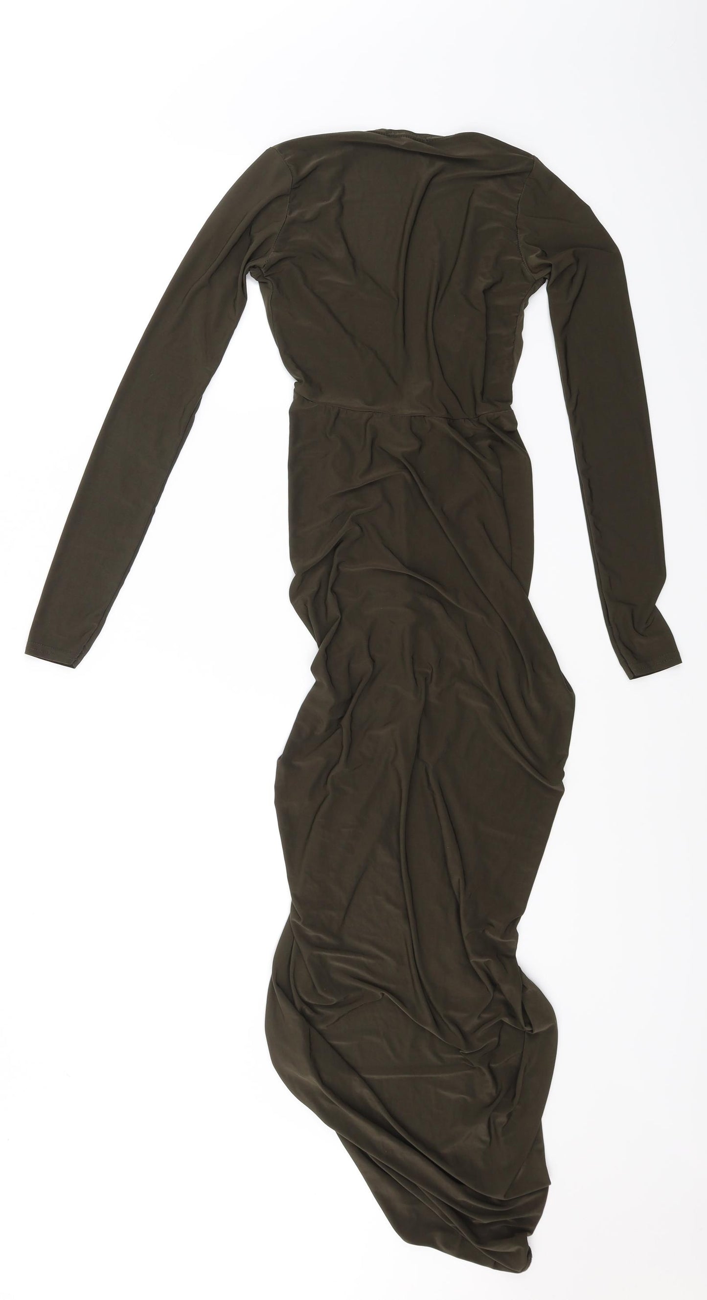 PRETTYLITTLETHING Womens Brown   Bodycon  Size 6