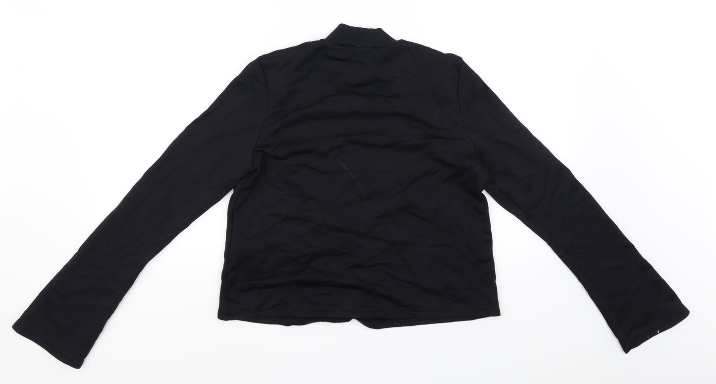 zara W&B Womens Black   Pullover Jumper Size 6