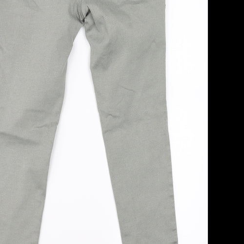 M&Co Womens Beige Floral  Straight Jeans Size 10 L28 in