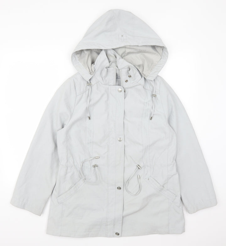 Bonmarché Womens Grey Jacket Coat Size S