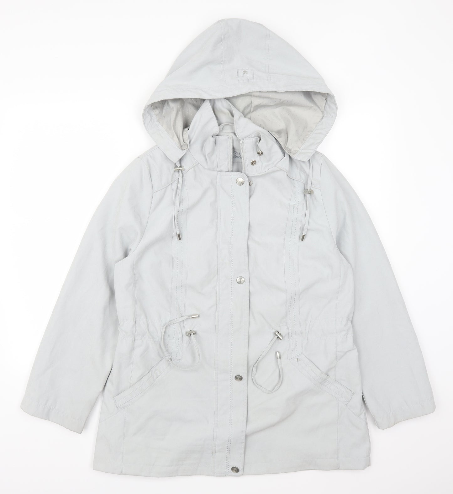 Bonmarché Womens Grey   Jacket Coat Size S