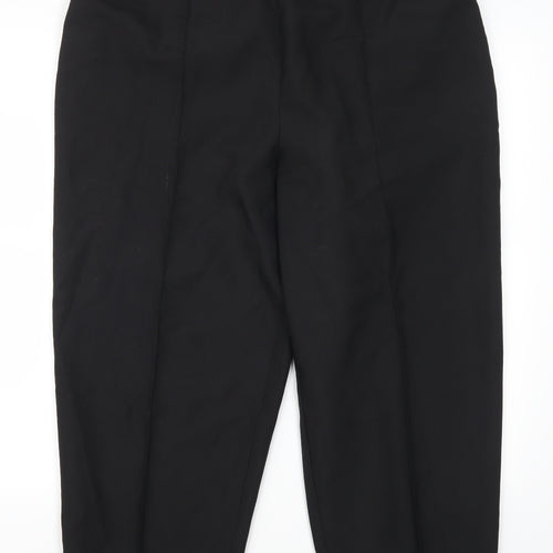 Amalina Womens Black   Trousers  Size 36 in L25 in