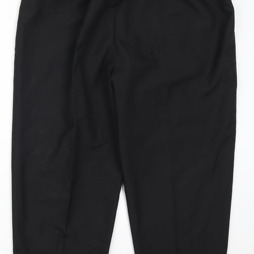 Amalina Womens Black   Trousers  Size 36 in L25 in