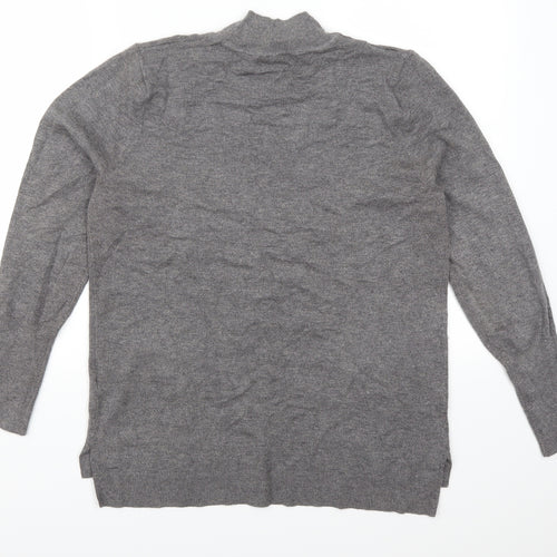 Peacocks Womens Grey   Pullover Jumper Size 12