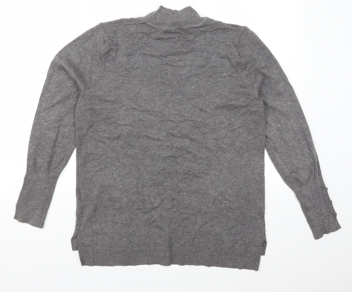 Peacocks Womens Grey   Pullover Jumper Size 12