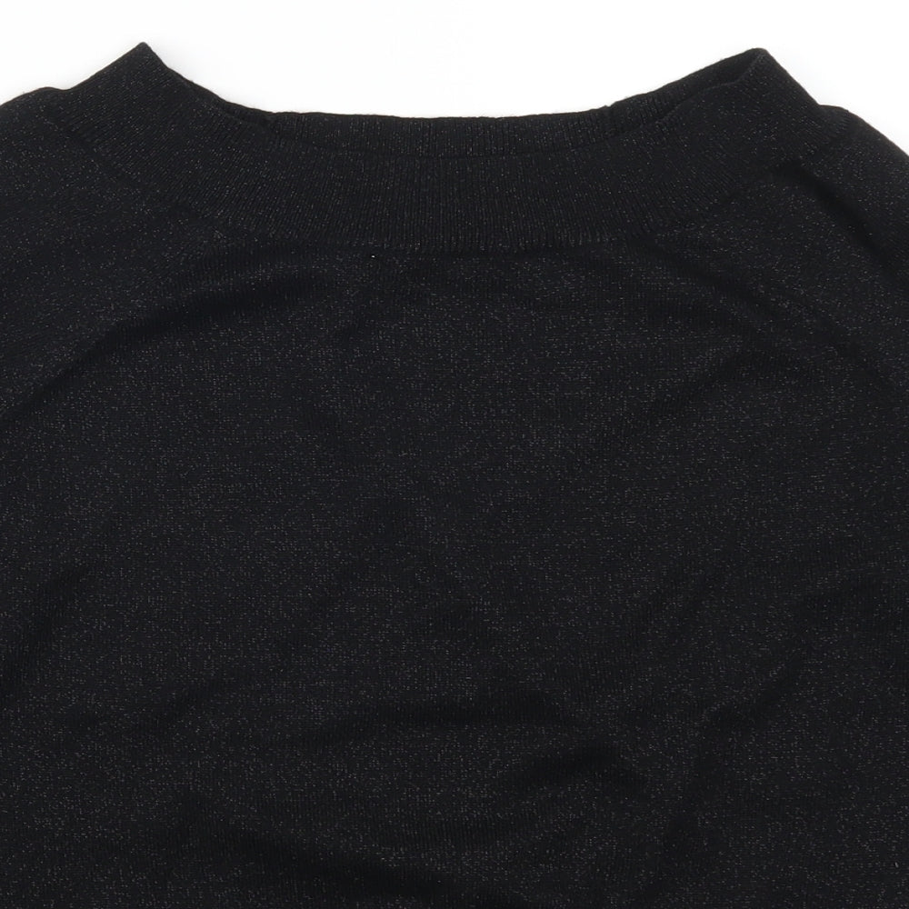 F&F Womens Black   Pullover Jumper Size 12