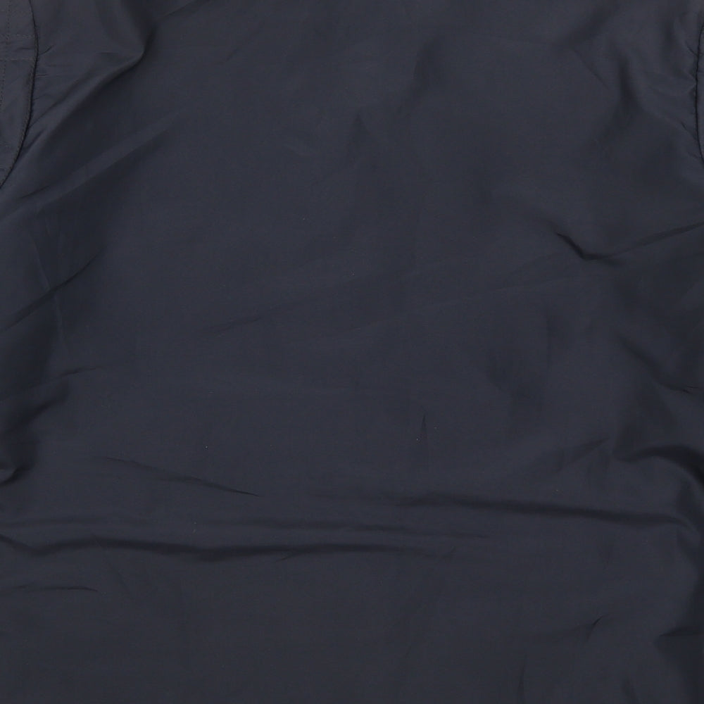 Preworn Womens Blue   Quilted Coat Size 14