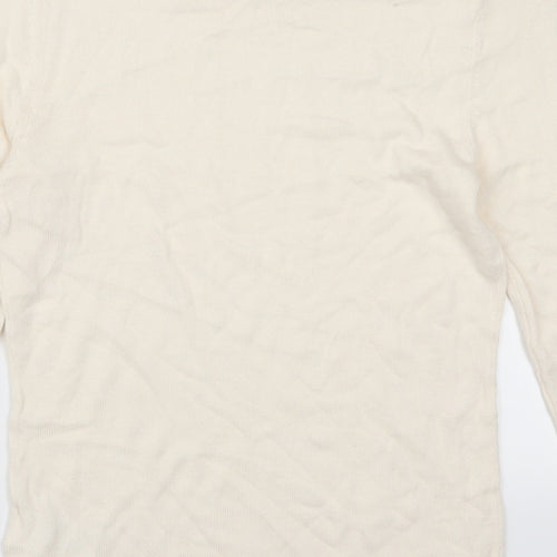 H&M Womens Ivory   Pullover Jumper Size XS