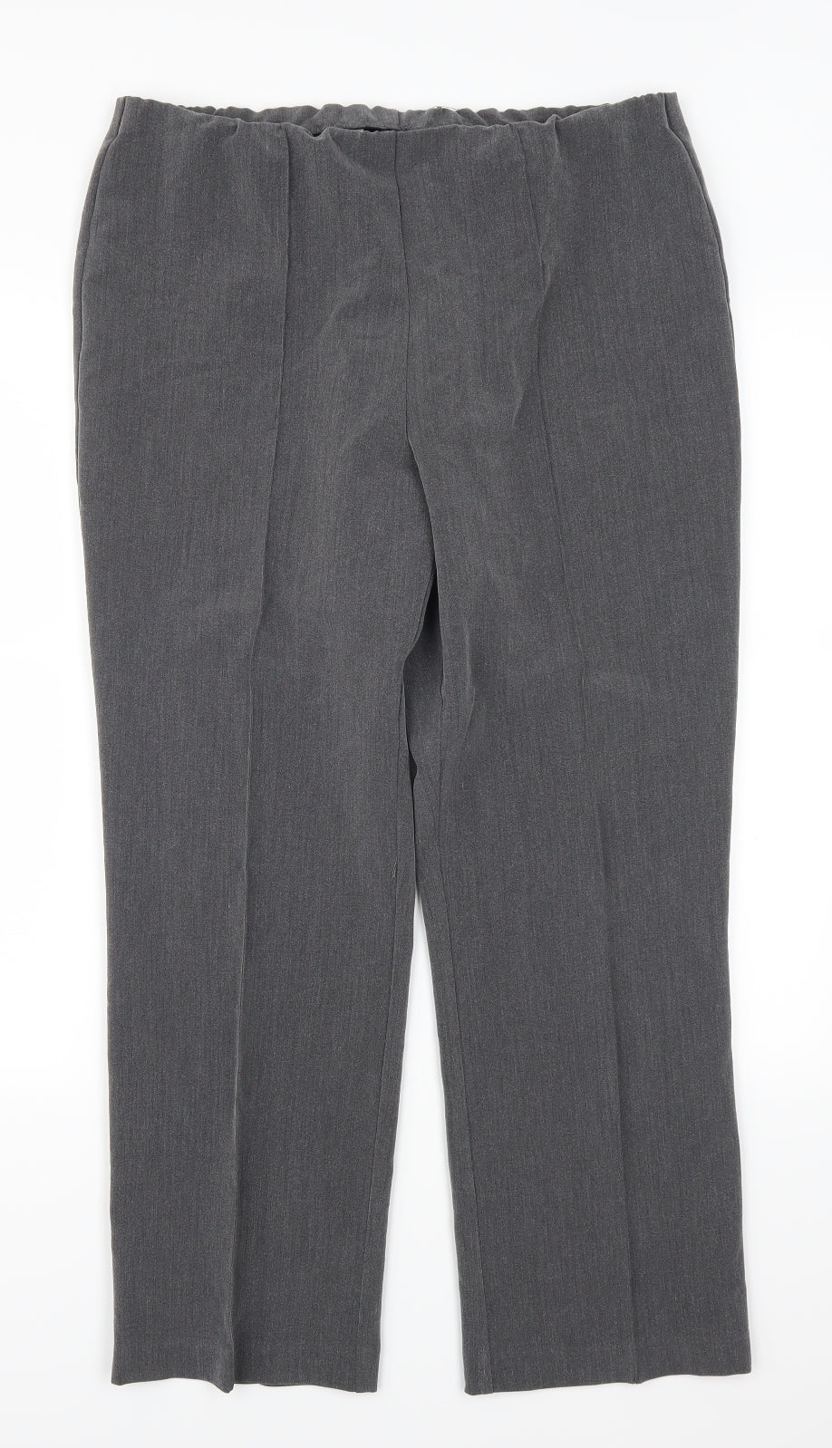Bonma Womens Grey   Trousers  Size 14 L26 in