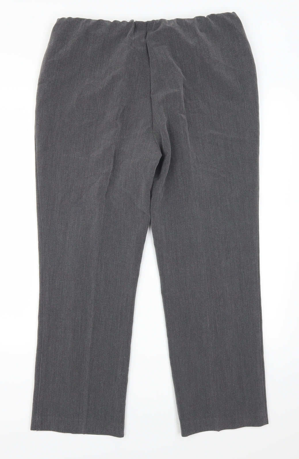 Bonma Womens Grey   Trousers  Size 14 L26 in