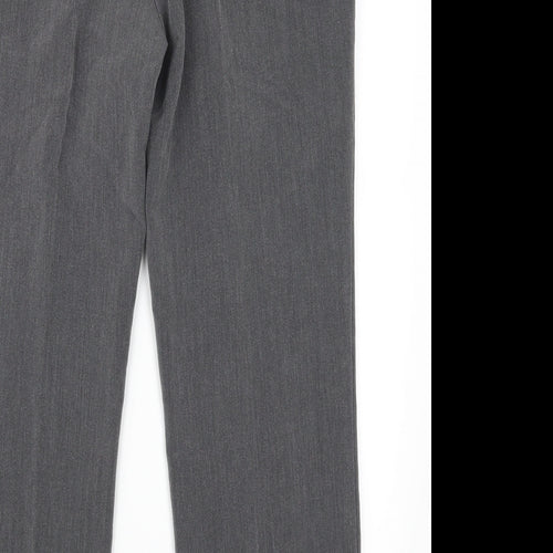 Bonma Womens Grey   Trousers  Size 14 L26 in