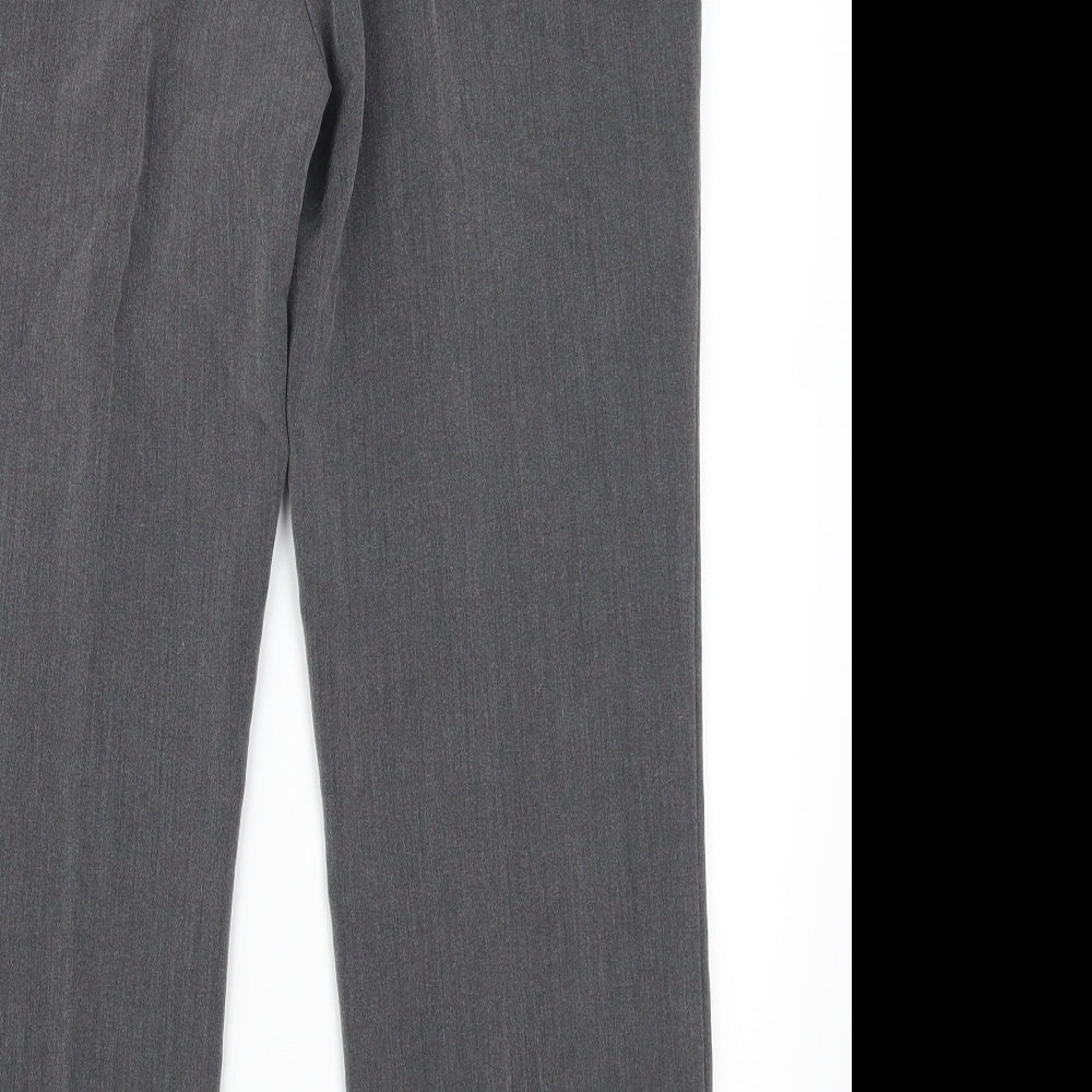 Bonma Womens Grey   Trousers  Size 14 L26 in
