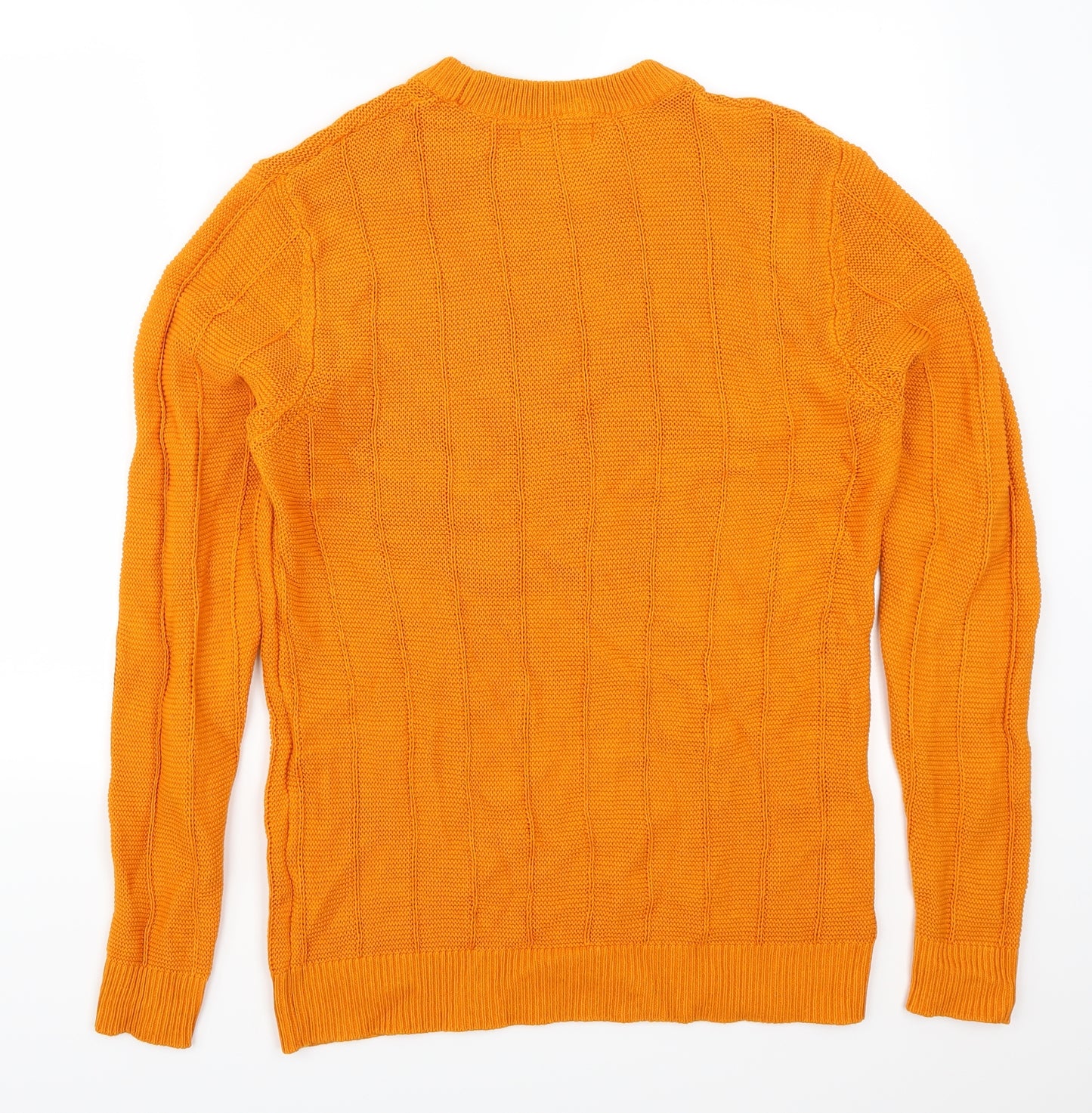 Primark Mens Orange   Pullover Jumper Size L