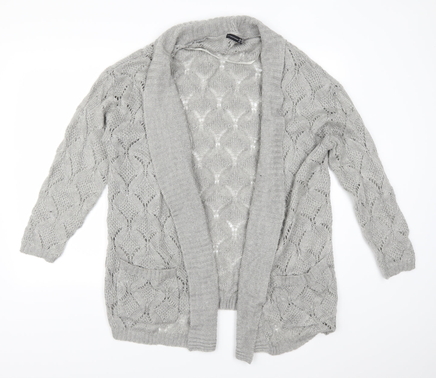 Atmosphere Womens Grey   Cardigan Jumper Size 16