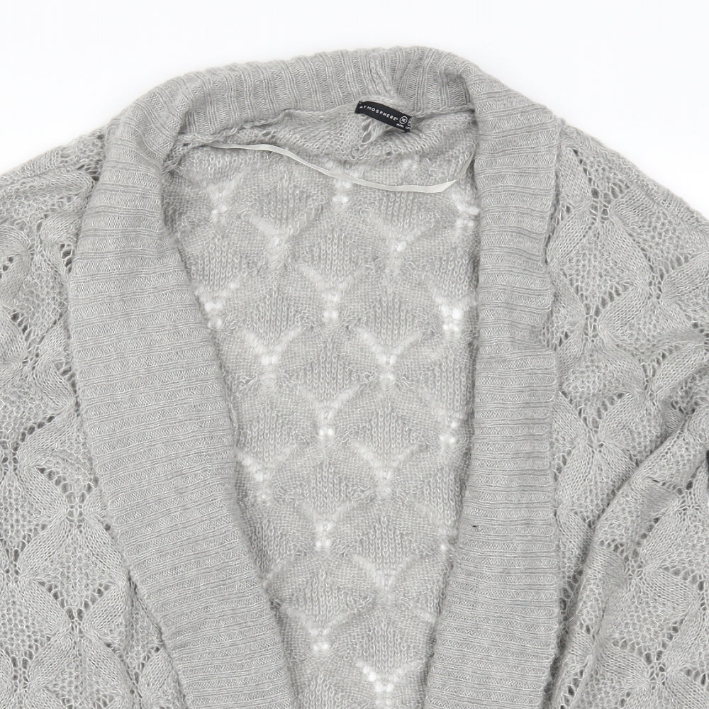 Atmosphere Womens Grey   Cardigan Jumper Size 16