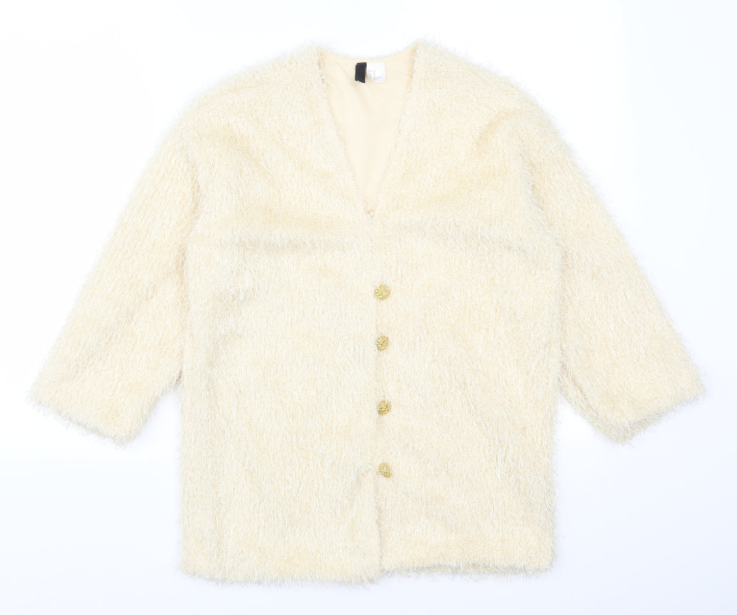 H&M Womens Beige   Cardigan Jumper Size XS