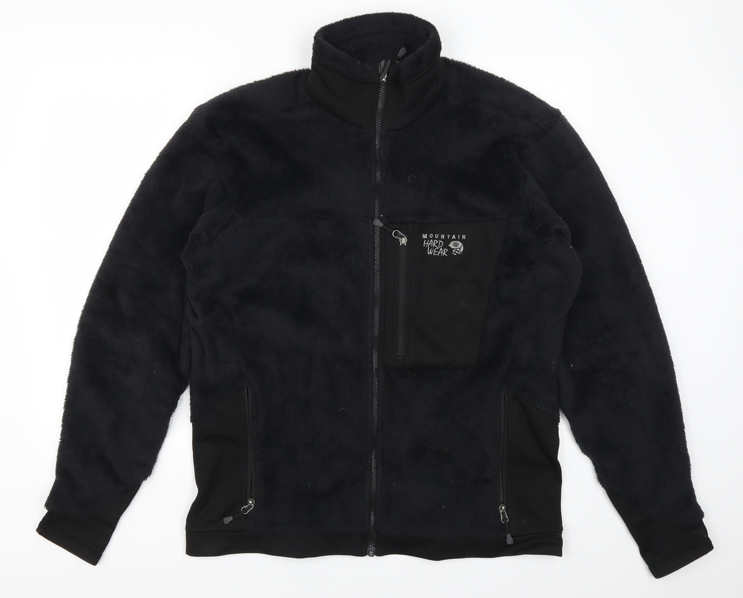 Mountain Hardwear Mens Black  Fleece Jacket  Size L