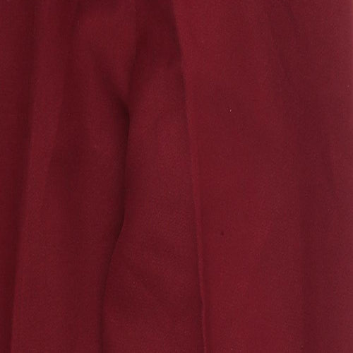 Preworn Womens Red   Trousers  Size 32 in L26 in