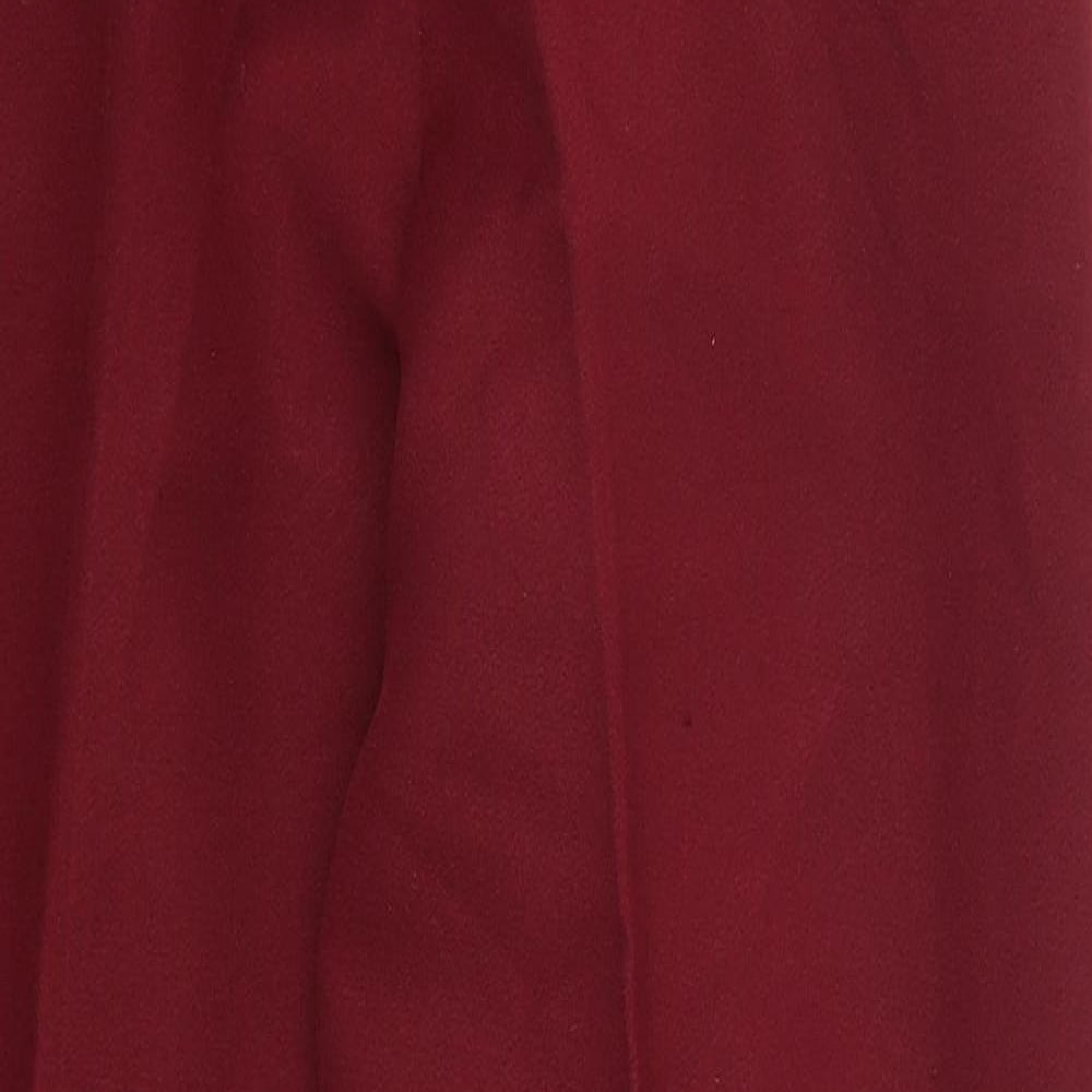 Preworn Womens Red   Trousers  Size 32 in L26 in