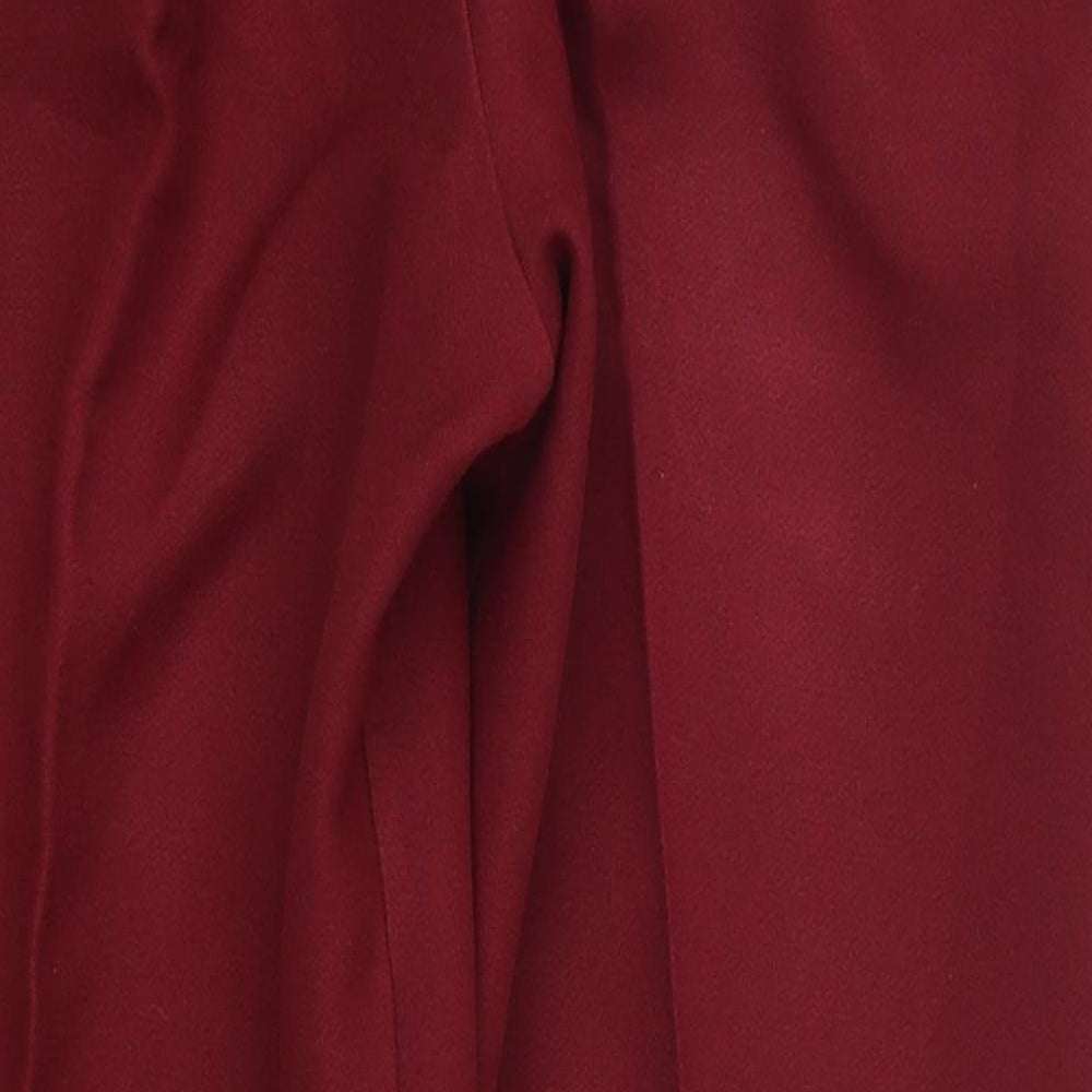 Preworn Womens Red   Trousers  Size 32 in L26 in