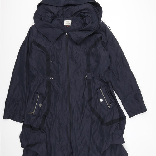 Lailish Womens Blue   Overcoat Coat Size 22