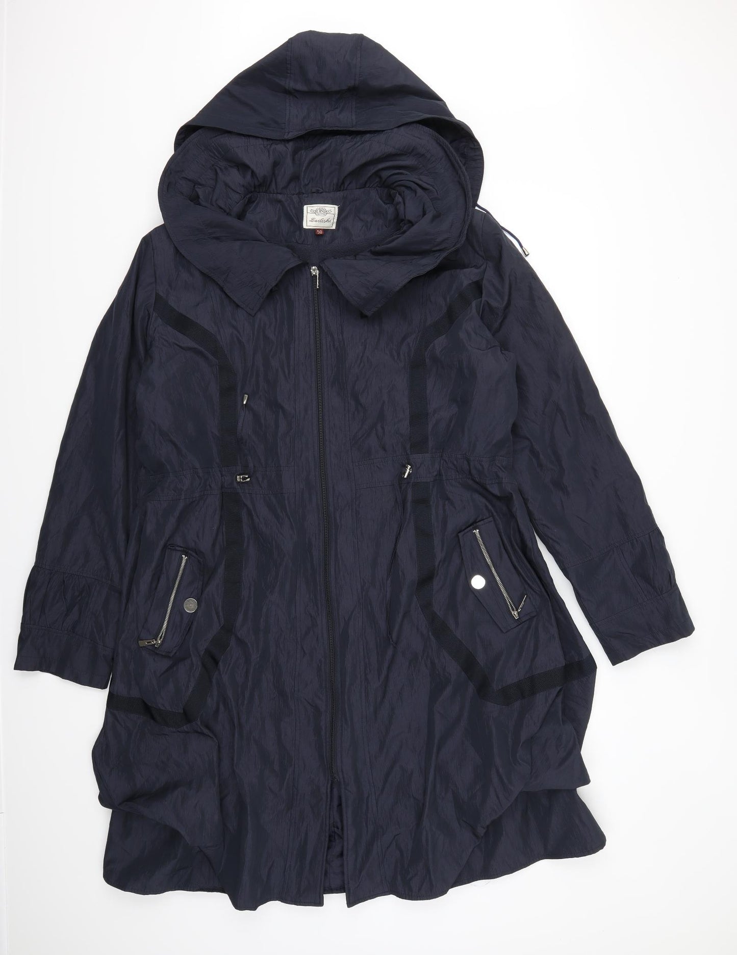 Lailish Womens Blue   Overcoat Coat Size 22