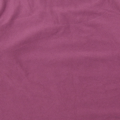 Marks and Spencer Womens Purple  Fleece Top Pyjama Top Size 16