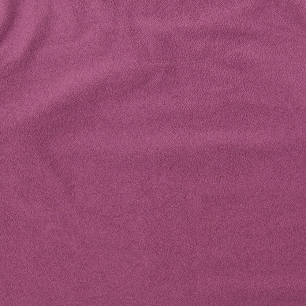 Marks and Spencer Womens Purple  Fleece Top Pyjama Top Size 16