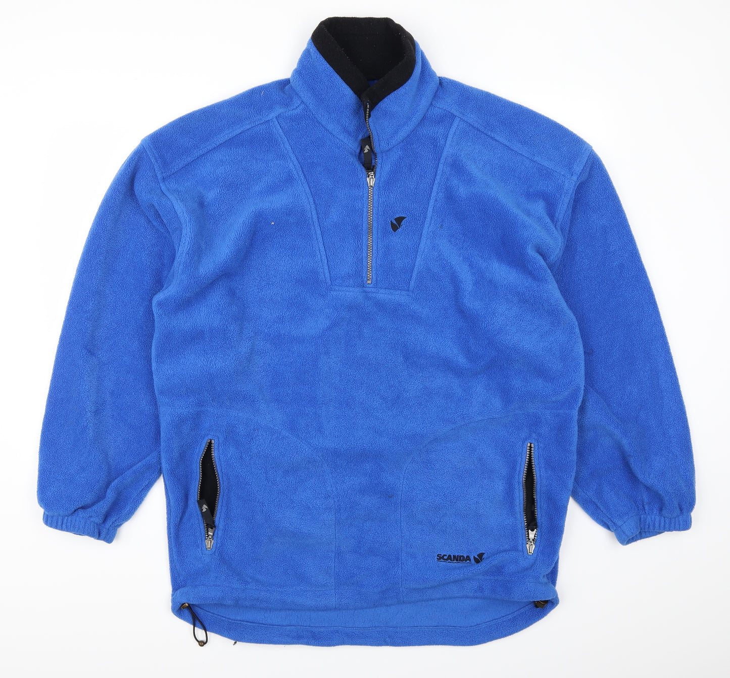 Skanda Mens Blue  Fleece Jacket  Size L