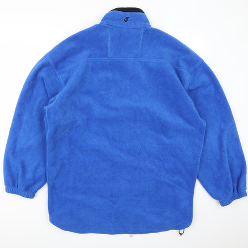 Skanda Mens Blue  Fleece Jacket  Size L
