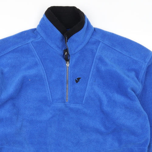 Skanda Mens Blue  Fleece Jacket  Size L