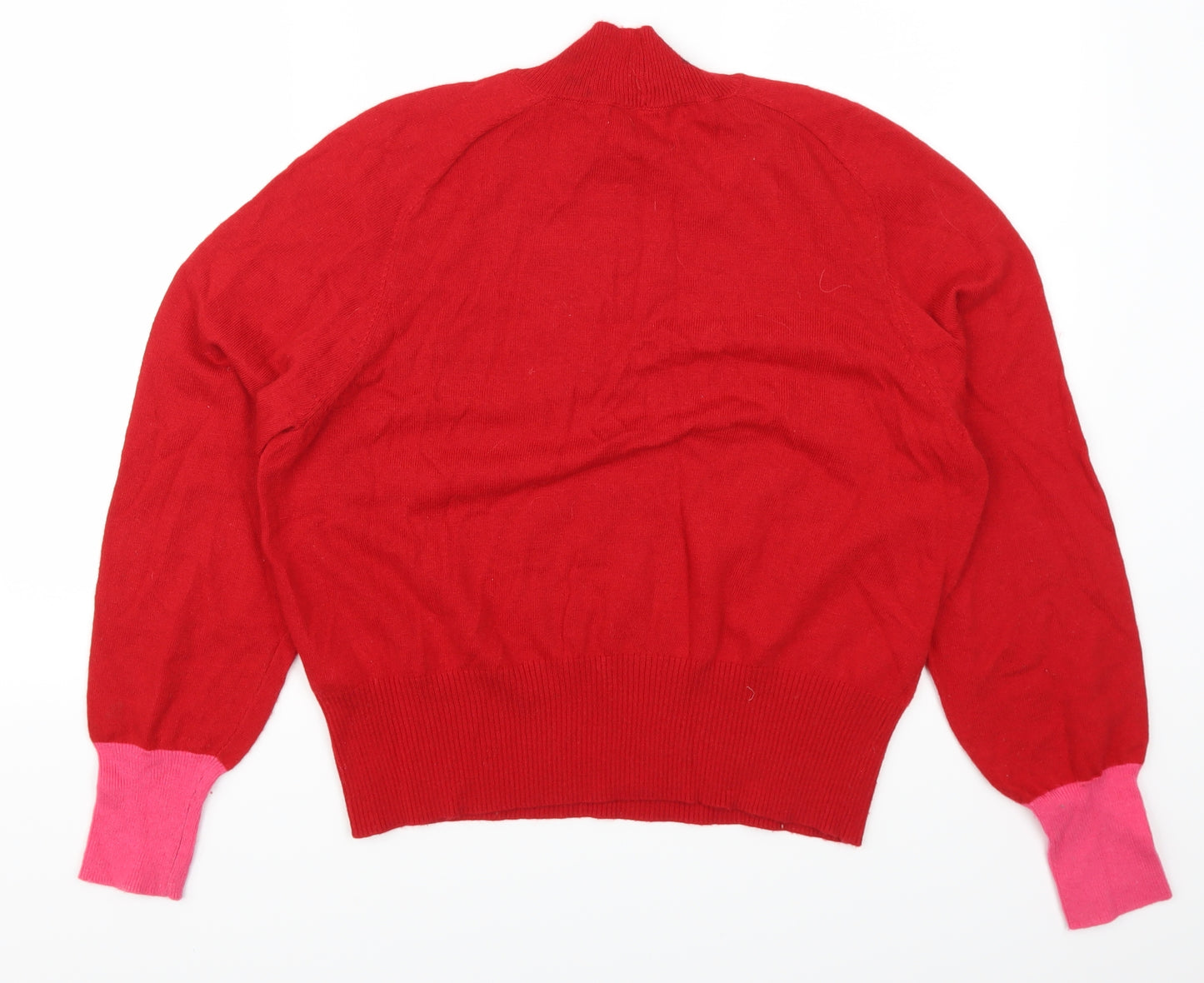 NEXT Womens Red   Pullover Jumper Size 10