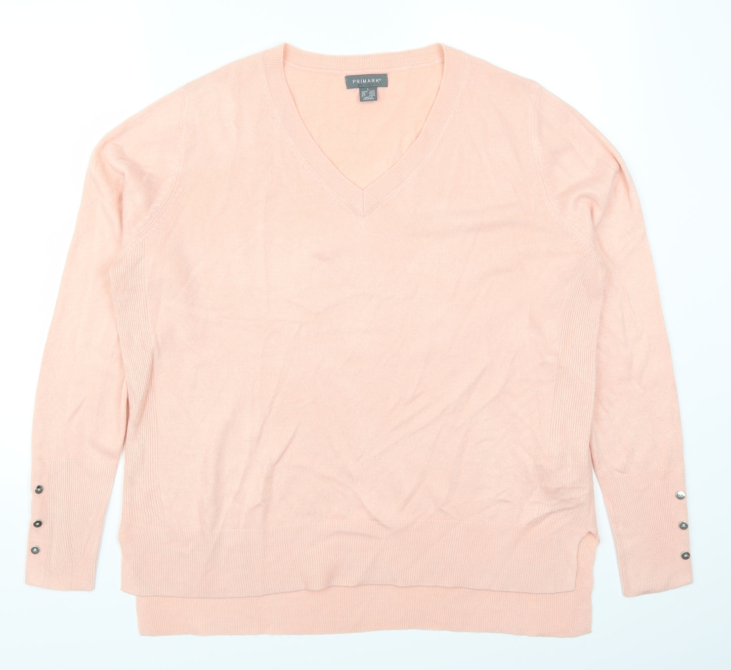 Primark Womens Pink   Pullover Jumper Size 14
