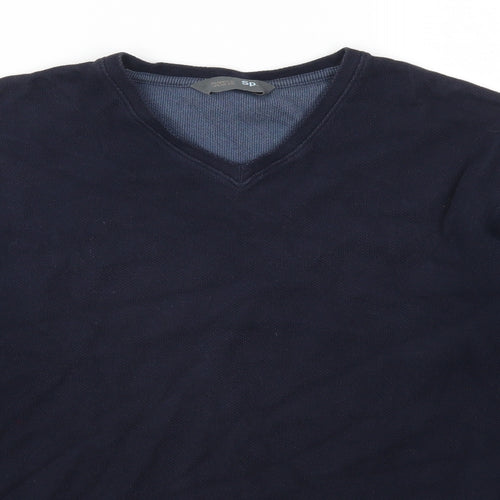 Marks and Spencer Mens Blue   Pullover Sweatshirt Size S