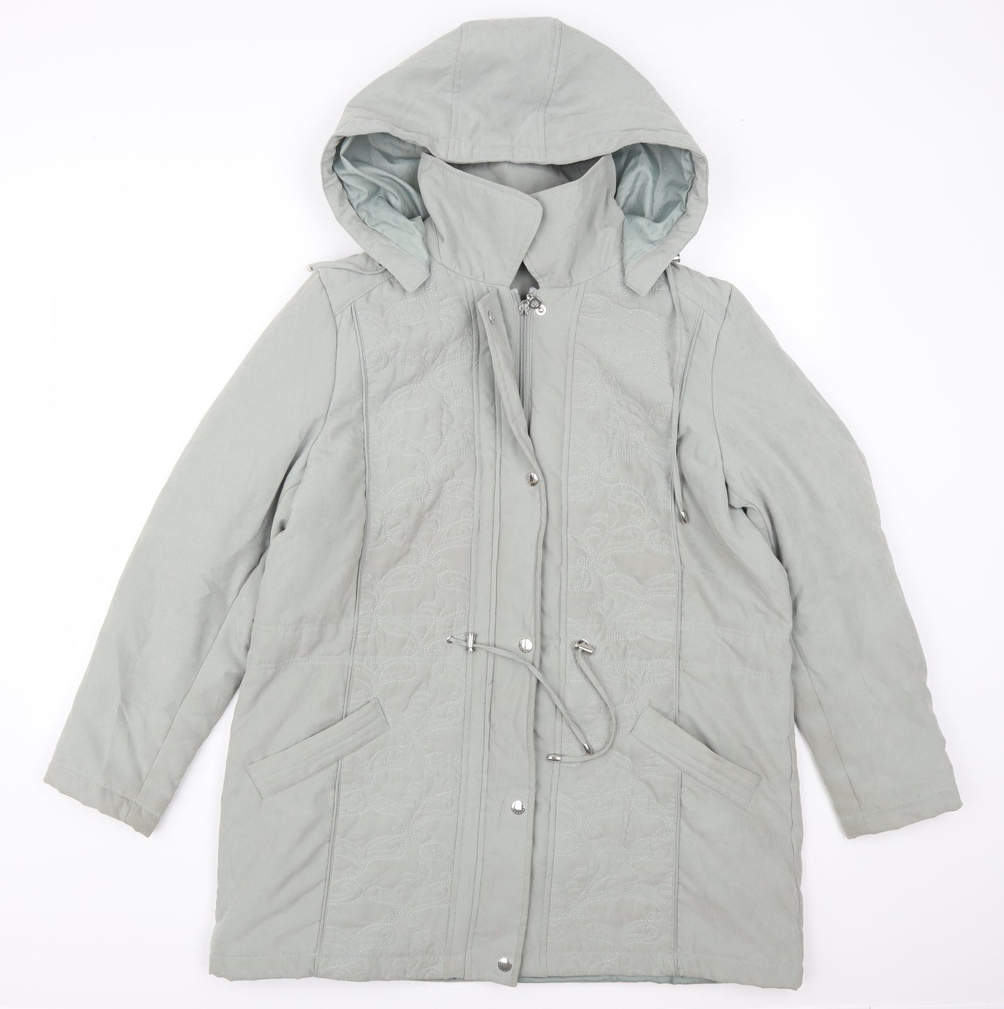 Bonmarché Womens Green   Jacket Coat Size 16