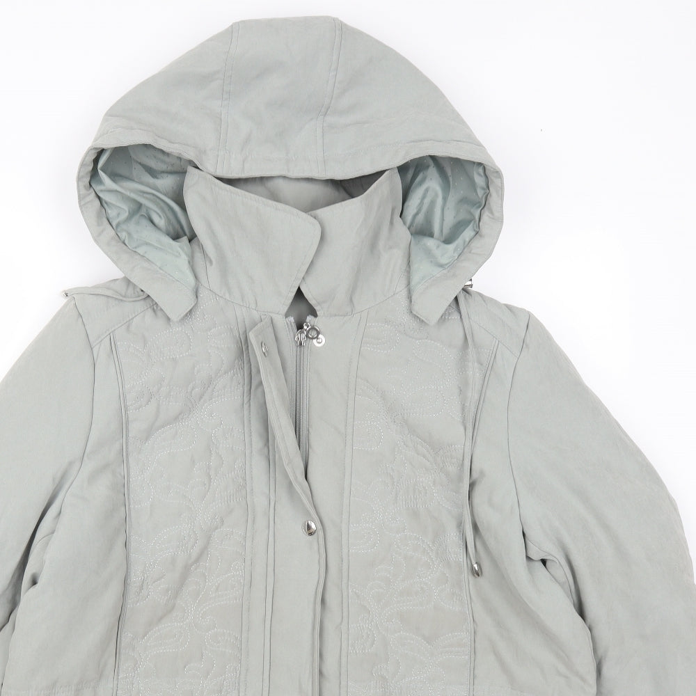 Bonmarché Womens Green   Jacket Coat Size 16