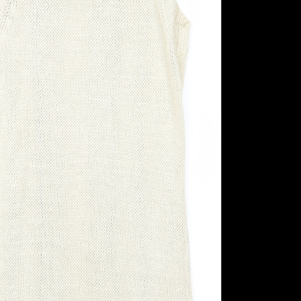 NEXT Womens Beige   Jumper Dress  Size 12