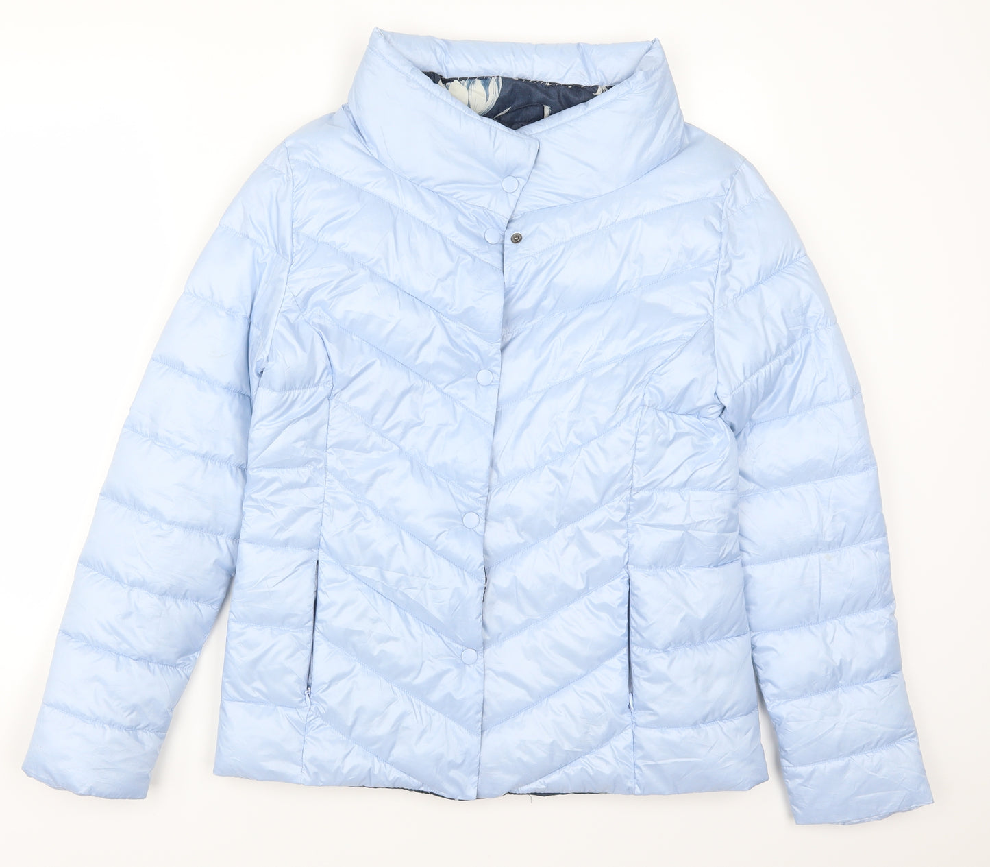 Lakeland Womens Blue   Puffer Jacket Coat Size 14