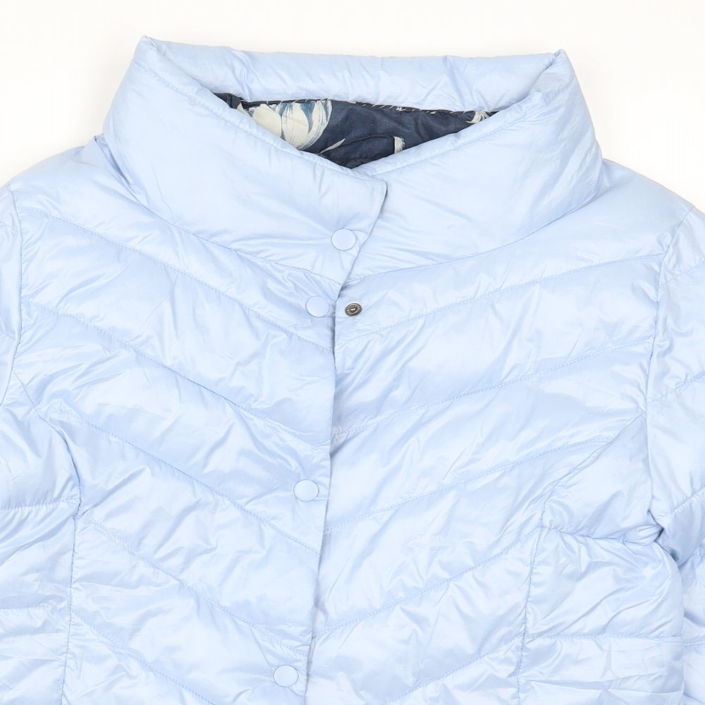 Lakeland Womens Blue   Puffer Jacket Coat Size 14