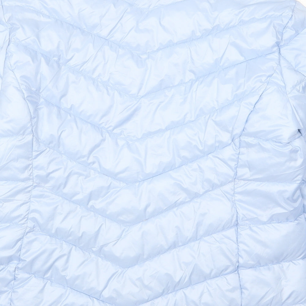 Lakeland Womens Blue   Puffer Jacket Coat Size 14