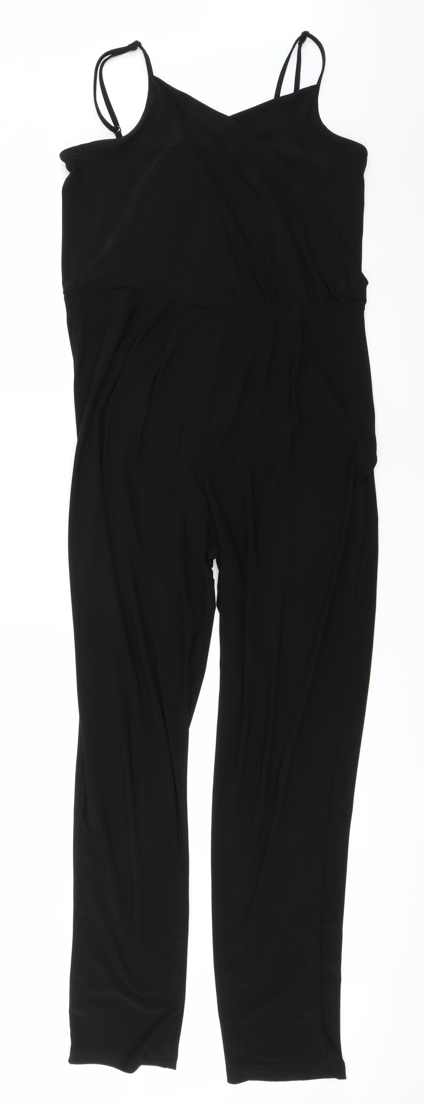 New Look Womens Black   Jumpsuit One-Piece Size 12 L30 in