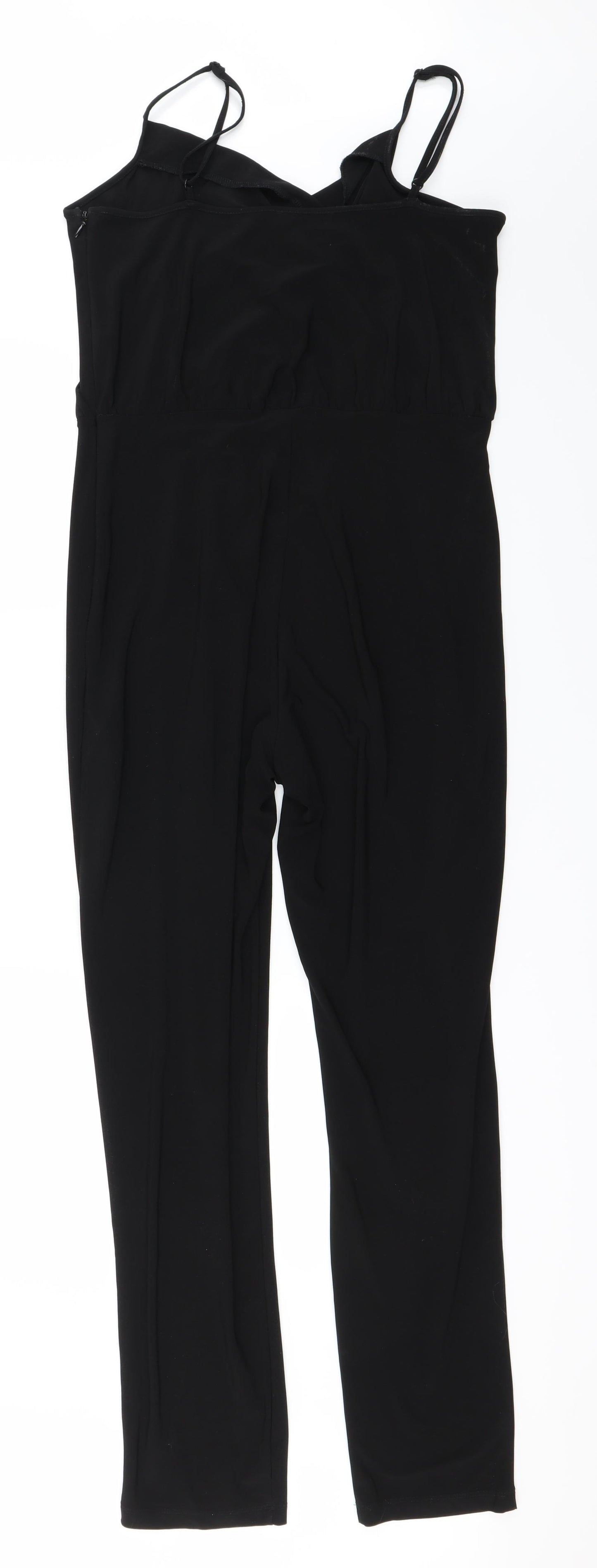 New Look Womens Black   Jumpsuit One-Piece Size 12 L30 in