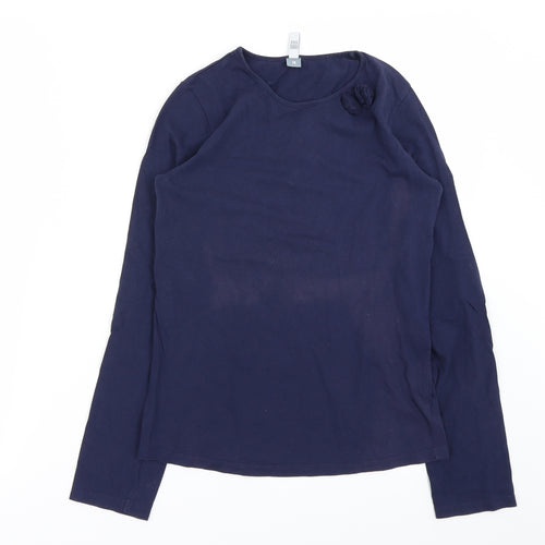 Free Style Girls Blue   Basic T-Shirt Size 14 Years