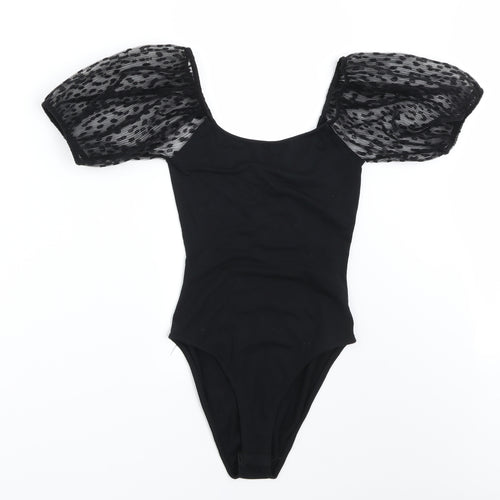 Primark Womens Black   Bodysuit One-Piece Size XS