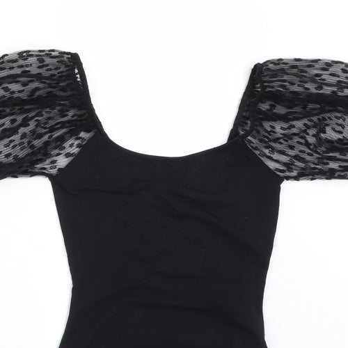Primark Womens Black   Bodysuit One-Piece Size XS