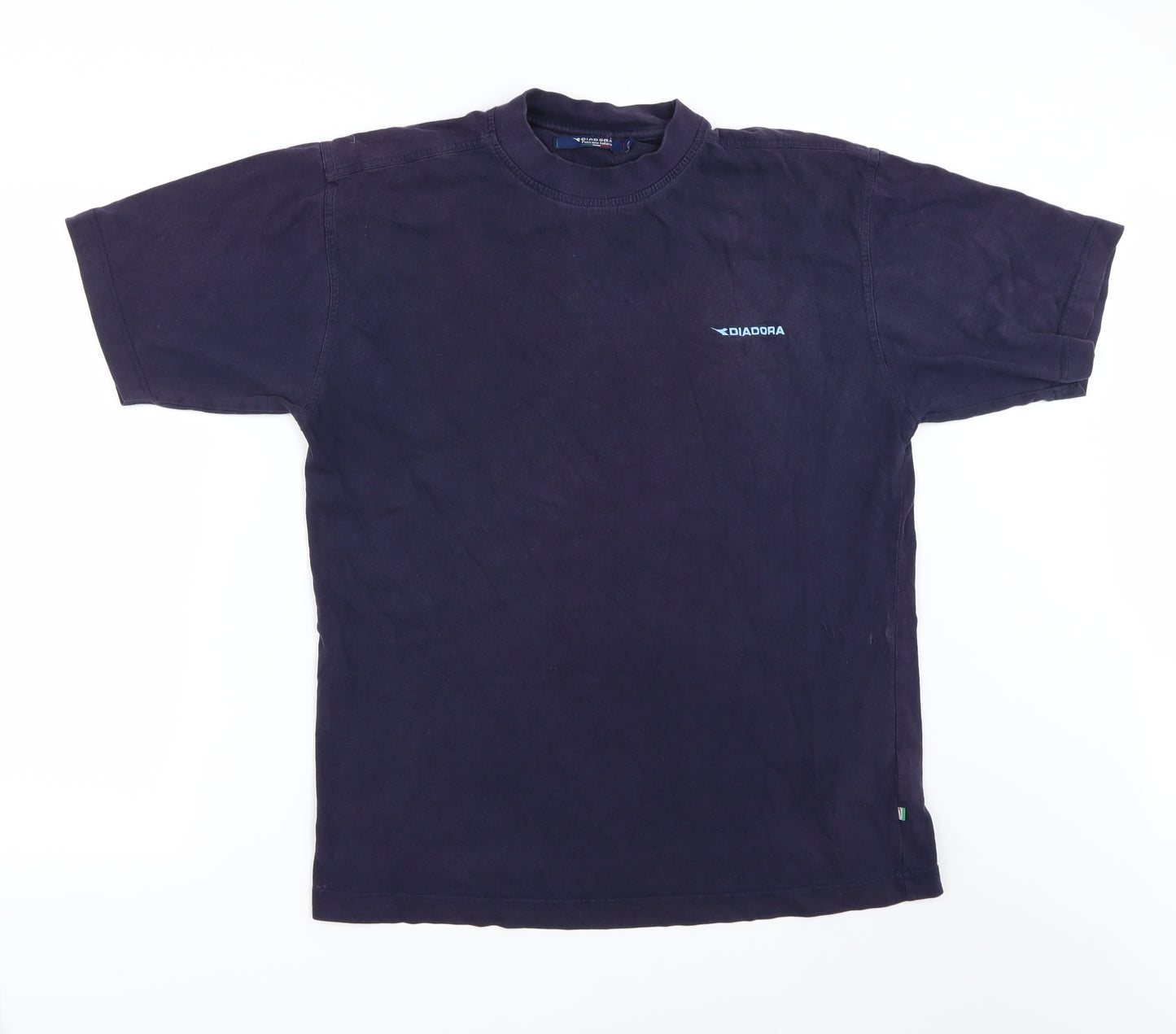 Diadora Mens Blue    T-Shirt Size S