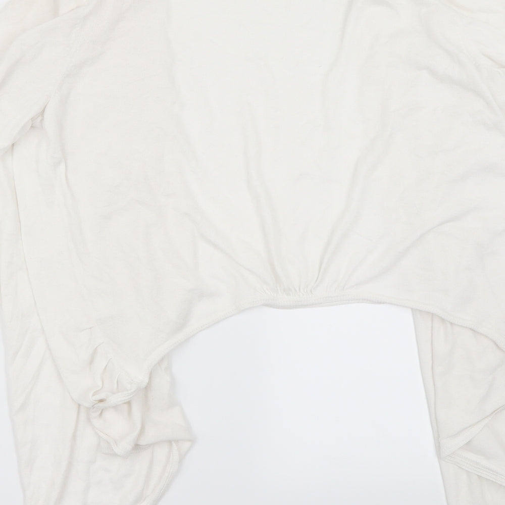 NEXT Womens White   Cardigan Jumper Size 20